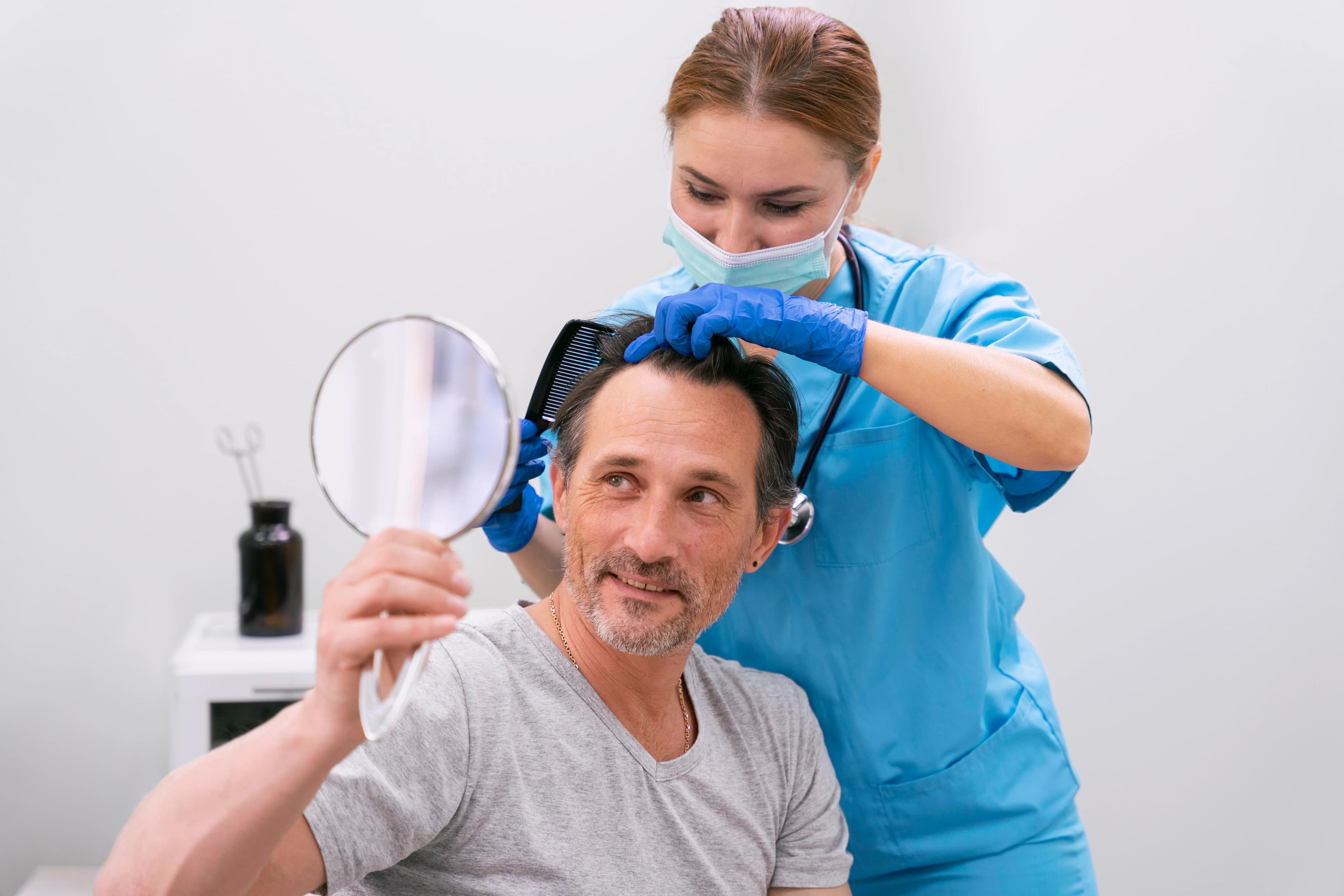 Who might benefit from a hair transplant? 