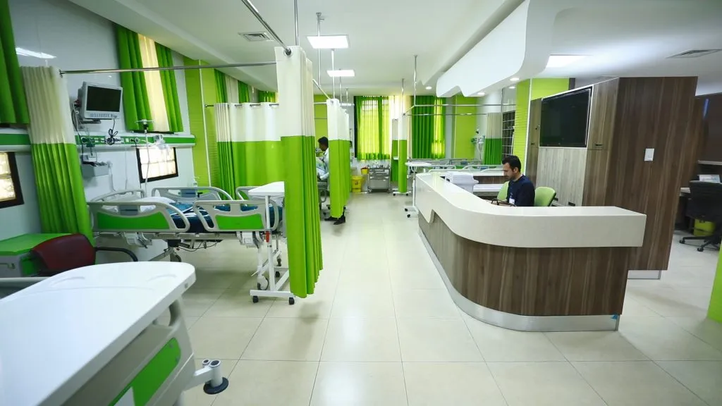 Mehregan Hospital Departments