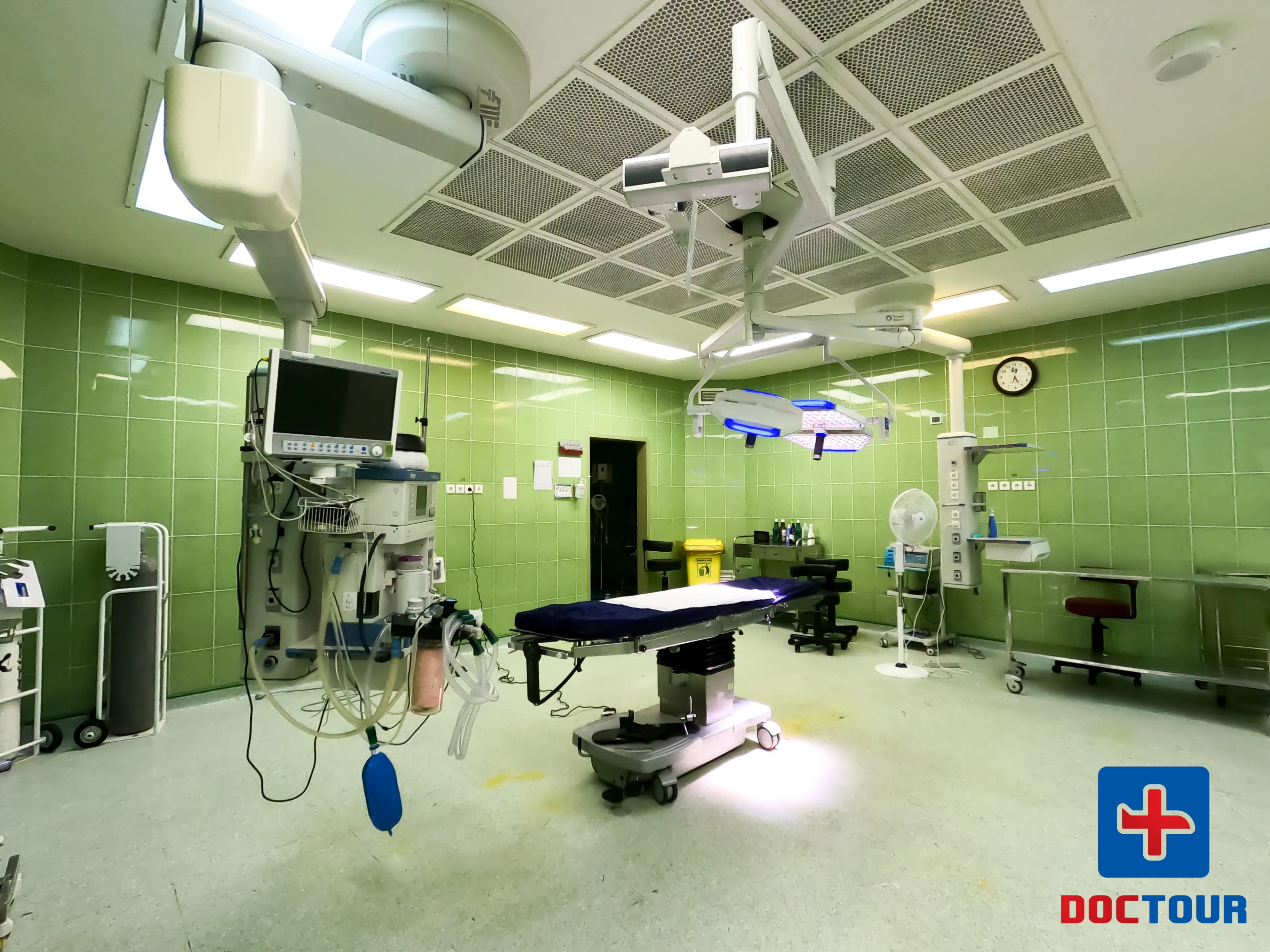 Modern hospital in Iran