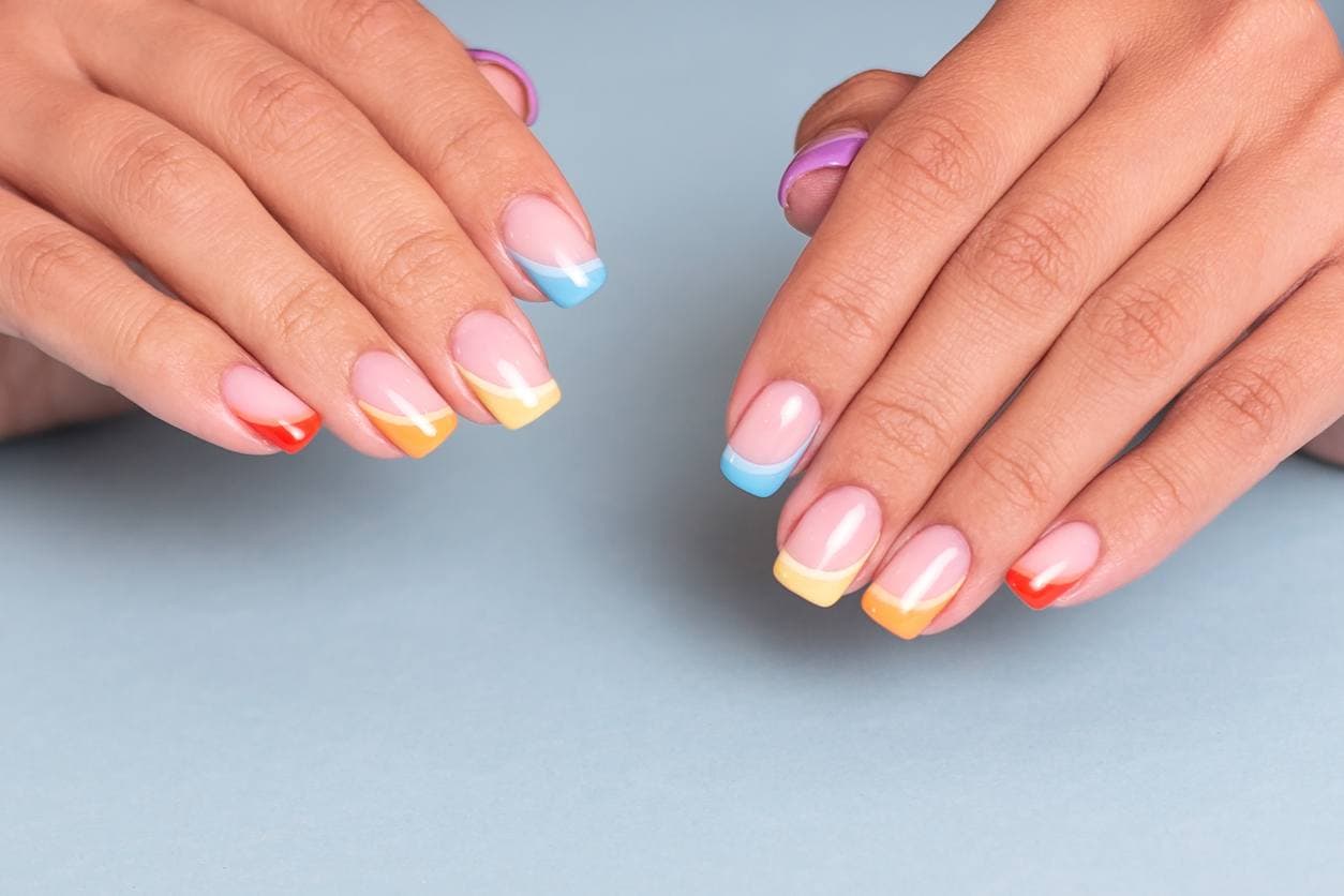 What is a French manicure?